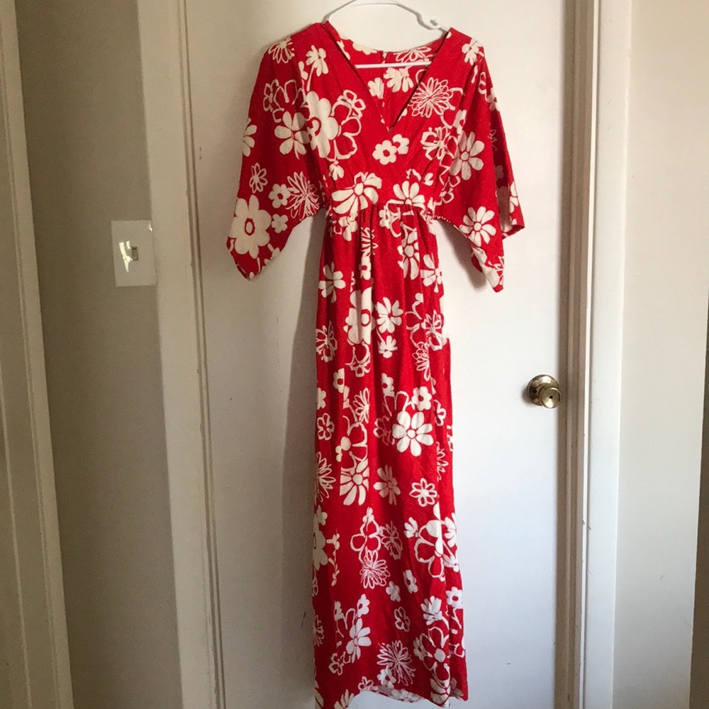 Vintage floral dress
